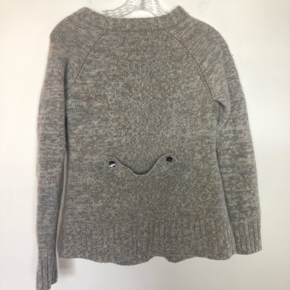 Brooks Brothers  grey wool Sweater size large - Picture 5 of 6